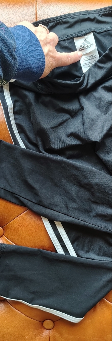 adidas Kids Black Athletic Pants Like New